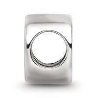 Sterling Silver Reflections Letter O Bead view 2