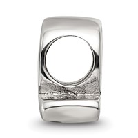 Sterling Silver Reflections Letter Q Bead view 2