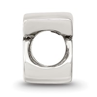Sterling Silver Reflections Letter S Bead view 2