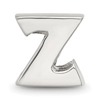 Sterling Silver Reflections Letter Z Bead view 3