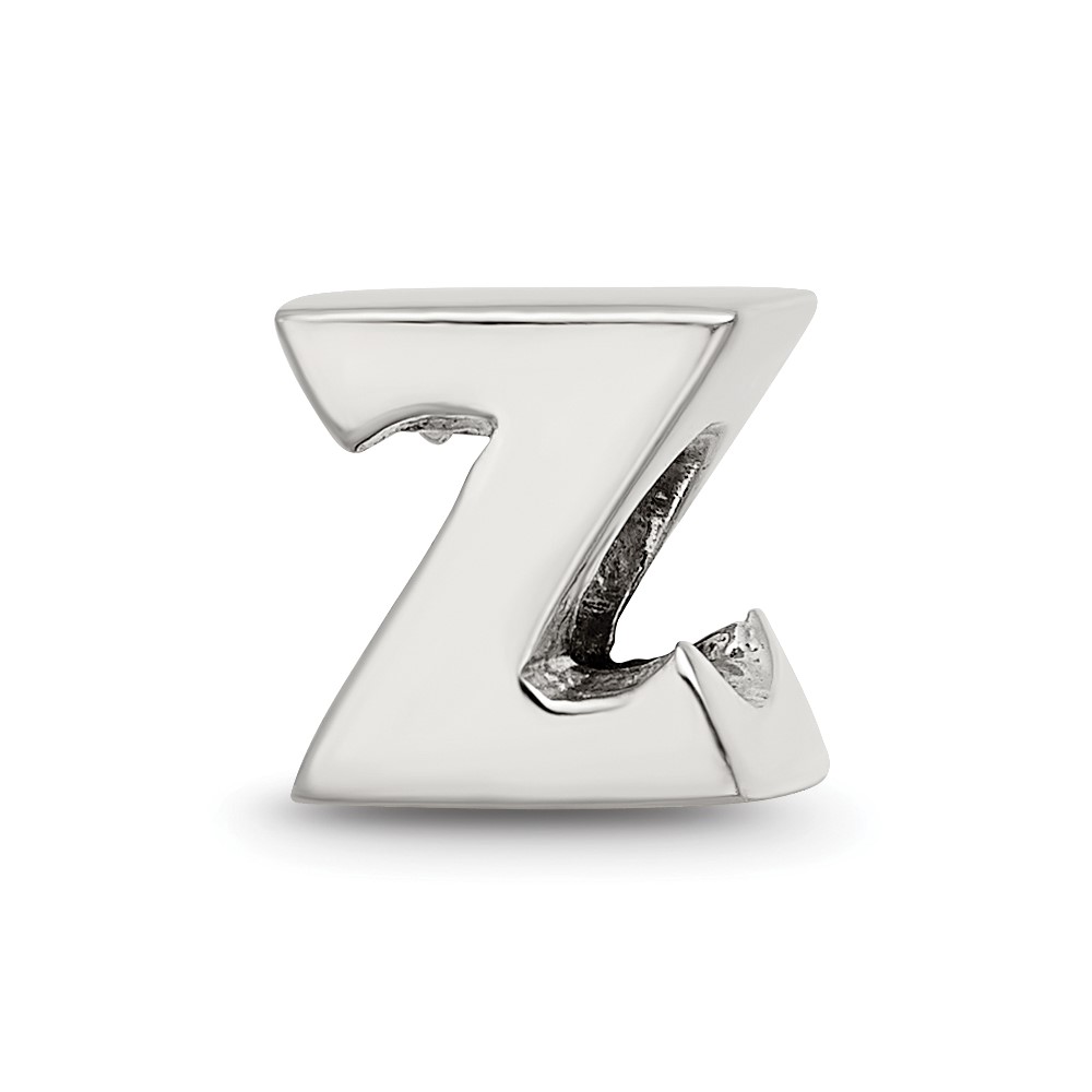 Sterling Silver Reflections Letter Z Bead