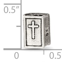 Sterling Silver Reflections Bible Bead view 4