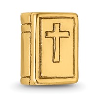 Sterling Silver Gold-plated Reflections Bible Bead view 3