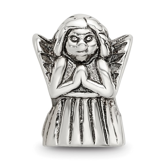 Sterling Silver Reflections Praying Angel Bead
