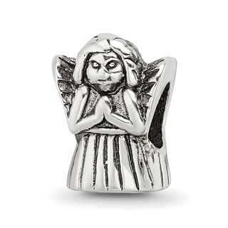 Sterling Silver Reflections Praying Angel Bead