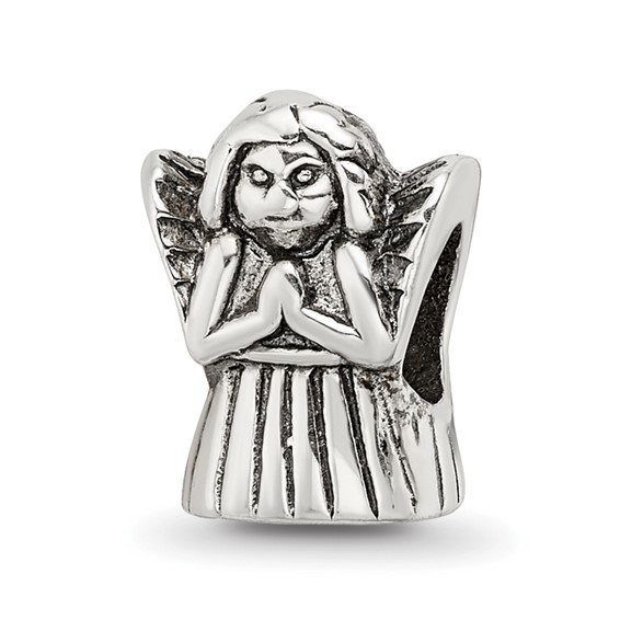 Sterling Silver Reflections Praying Angel Bead