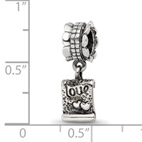 Sterling Silver Reflections Love Note Dangle Bead view 4