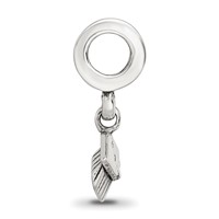 Sterling Silver Reflections Graduation Cap Dangle Bead view 2