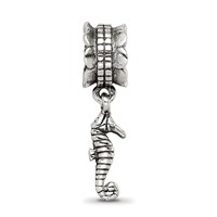 Sterling Silver Reflections Seahorse Dangle Bead view 4
