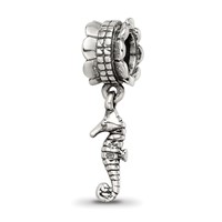 Sterling Silver Reflections Seahorse Dangle Bead view 5