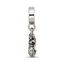 Sterling Silver Reflections Mermaid Dangle Bead view 4