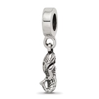 Sterling Silver Reflections Mermaid Dangle Bead view 5