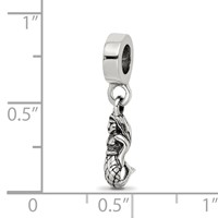 Sterling Silver Reflections Mermaid Dangle Bead view 3