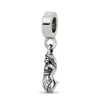 Sterling Silver Reflections Mermaid Dangle Bead view 1