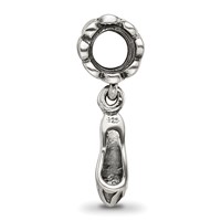 Sterling Silver Reflections High Heel Shoe Dangle Bead view 2