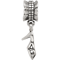Sterling Silver Reflections High Heel Shoe Dangle Bead view 4