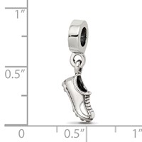 Sterling Silver Reflections Sports Shoe Dangle Bead view 4