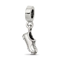 Sterling Silver Reflections Sports Shoe Dangle Bead view 1