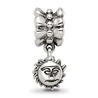 Sterling Silver Reflections Sun Dangle Bead view 4