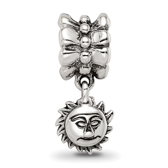 Sterling Silver Reflections Sun Dangle Bead