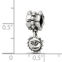 Sterling Silver Reflections Sun Dangle Bead view 3