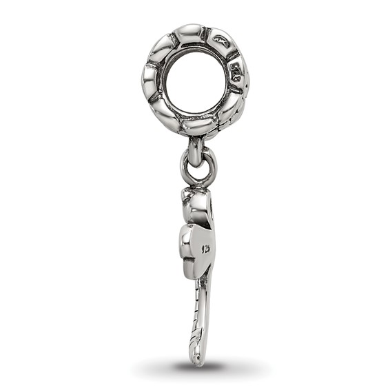 Sterling Silver Reflections Dragonfly Dangle Bead