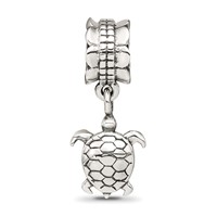 Sterling Silver Reflections Turtle Dangle Bead view 4