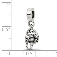 Sterling Silver Reflections Scorpion Dangle Bead view 3
