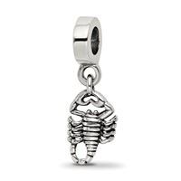Sterling Silver Reflections Scorpion Dangle Bead view 1