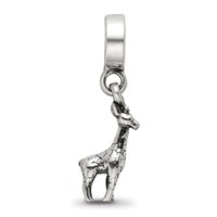 Sterling Silver Reflections Giraffe Dangle Bead view 4