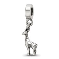 Sterling Silver Reflections Giraffe Dangle Bead view 5