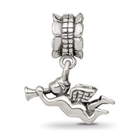 Sterling Silver Reflections Angel Dangle Bead view 4