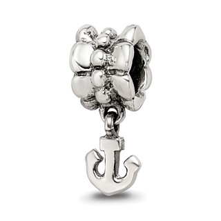 Sterling Silver Reflections Anchor Dangle Bead