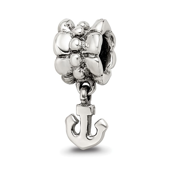 Sterling Silver Reflections Anchor Dangle Bead