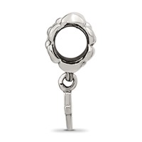 Sterling Silver Reflections Cross Dangle Bead view 2
