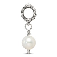 Sterling Silver Reflections FW Cultured Pearl Dangle Bead view 2