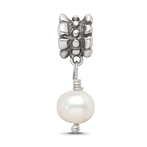 Sterling Silver Reflections FW Cultured Pearl Dangle Bead