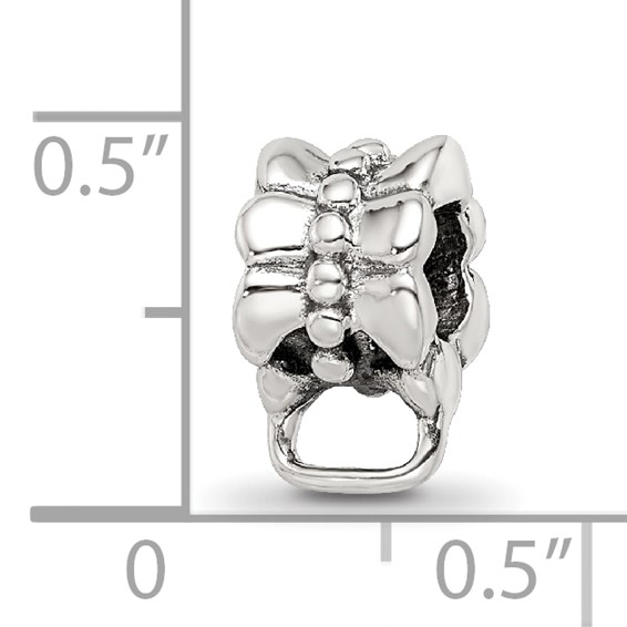 Sterling Silver Reflections w/Loop for Click-on Bead