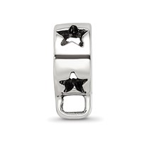 Sterling Silver Reflections Star with Loop for Click-on Bead view 3