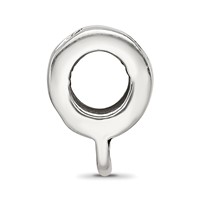 Sterling Silver Reflections Heart with Loop for Click-on Bead view 2