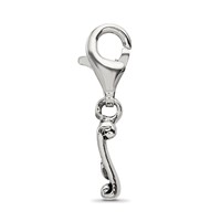 Sterling Silver Reflections Love Note Click-on for Bead view 2