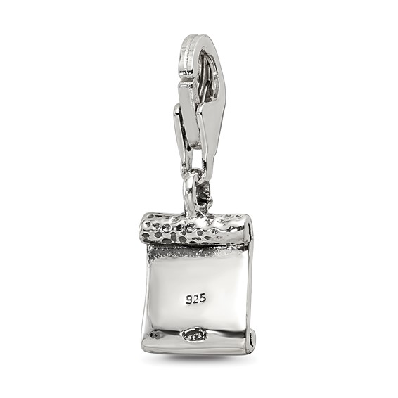 Sterling Silver Reflections Love Note Click-on for Bead