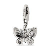 Sterling Silver Reflections Butterfly Click-on for Bead view 5