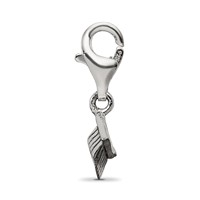 Sterling Silver Reflections Graduation Cap Click-on for Bead view 2