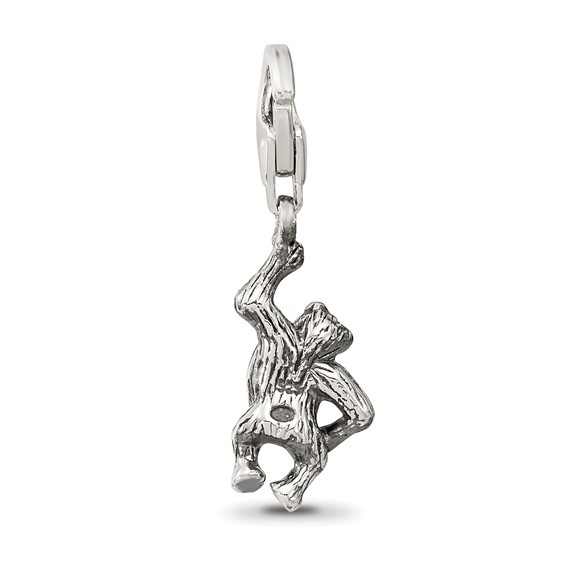 Sterling Silver Reflections Monkey Click-on for Bead