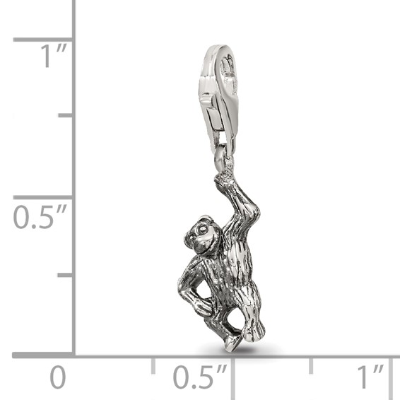 Sterling Silver Reflections Monkey Click-on for Bead