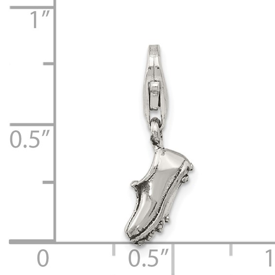 Sterling Silver Reflections Sports Shoe Click-on for Bead