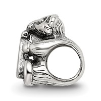 Sterling Silver Reflections Kids Letter a Bead view 2
