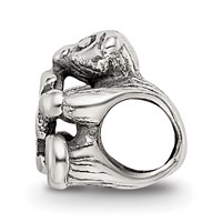 Sterling Silver Reflections Kids Letter F Bead view 2