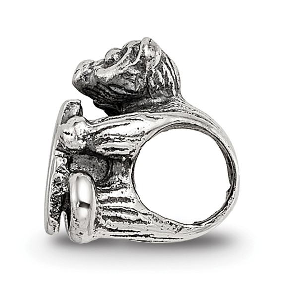 Sterling Silver Reflections Kids Letter G Bead